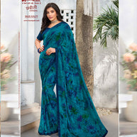Laxmipati Chhabili 8426 Chiffon Butti Morpinch Saree