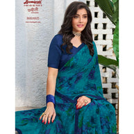 Laxmipati Chhabili 8426 Chiffon Butti Morpinch Saree