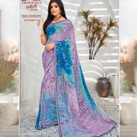 Laxmipati Chhabili 8429 Georgette Multicolor Saree