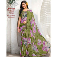 Laxmipati Chhabili 8433 Georgette Multicolor Saree