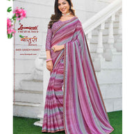 Laxmipati Bansuri 8455 Sharmili Chiffon Multicolor Saree