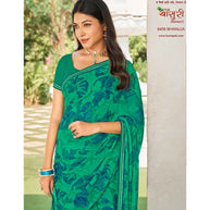 Laxmipati Bansuri 8458 Georgette Rama Saree