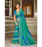 Laxmipati Bansuri 8462 Sharmili Chiffon Multicolor Saree