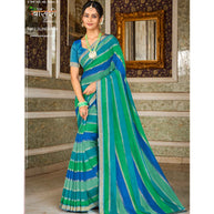 Laxmipati Bansuri 8462 Sharmili Chiffon Multicolor Saree