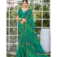 Laxmipati Bansuri 8468 Chiffon Multicolor Saree