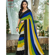 Laxmipati Bhel Puri 8489 Georgette Multicolor Saree