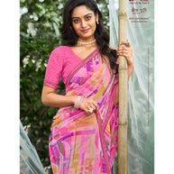Laxmipati Bhel Puri 8491 Georgette Multicolor Saree