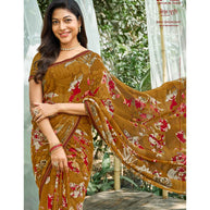 Laxmipati Bhel Puri 8492 Georgette Multicolor Saree