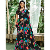Laxmipati Bhel Puri 8495 Georgette Multicolor Saree