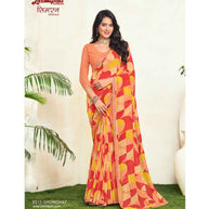 Laxmipati Simarn 8512 Georgette Multicolor Saree