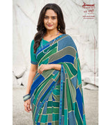 Laxmipati Ras Madhuri 8523 Wetless Multicolor Saree