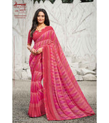 Laxmipati Ras Madhuri 8524 Wetless Pink Saree