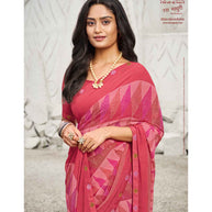 Laxmipati Ras Madhuri 8524 Wetless Pink Saree
