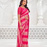 modern designer print georgette saree
