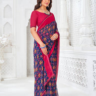 modern designer saree