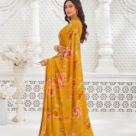 lightweight party wear saree 