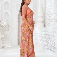 lightweight party wear saree