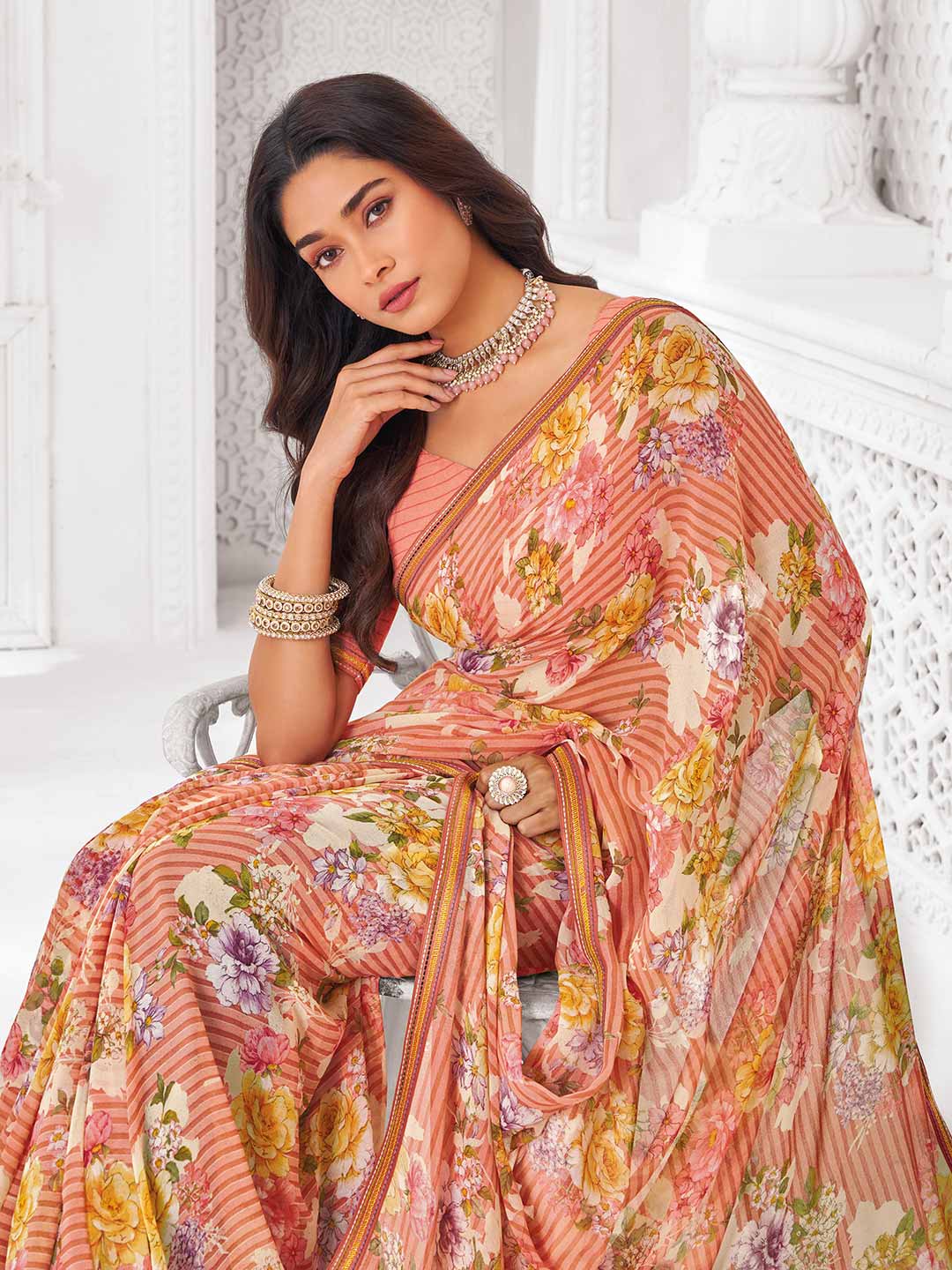  modern casual saree