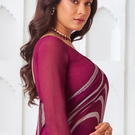 elegant party wear printed saree 