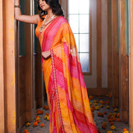Laxmipati JAMUN 7908 Chiffon Multicolor Sarees