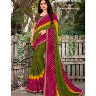 Laxmipati Mahek K-091 Georgette Multicolor Saree