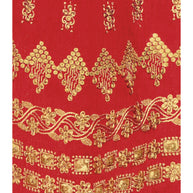 Laxmipati LH-002 Red Bridal Lehenga