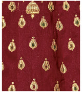 Laxmipati LH-004 Maroon Bridal Lehenga