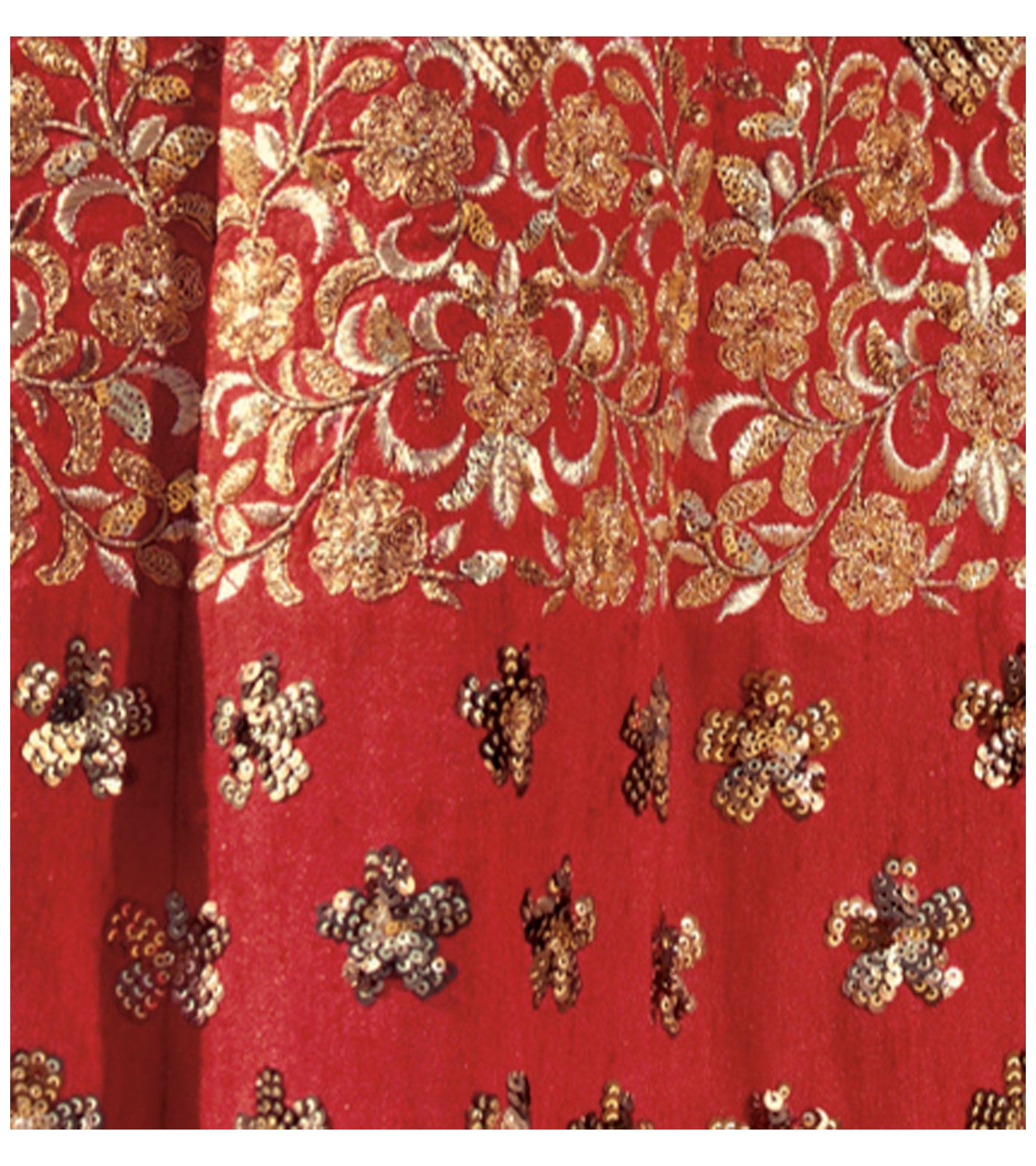 Laxmipati LH-005 Ruby Red Lehenga