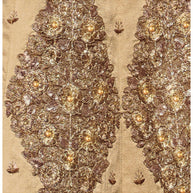 Laxmipati LH-006 Beige & Red Bridal Lehenga