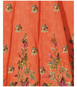 Laxmipati LH-008 Vibrant Orange Lehenga