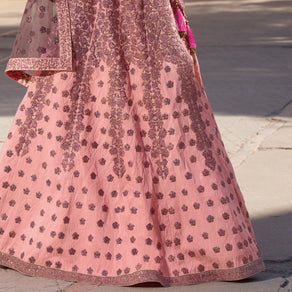 Laxmipati LH-011 Pink Perfection Bridal Lehenga