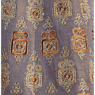 Laxmipati LH-033 Blue & Brown Fusion Lehenga