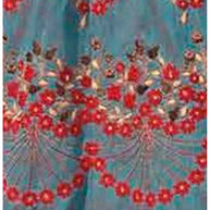 Laxmipati LH-045 Bold Blue Bridal Lehenga
