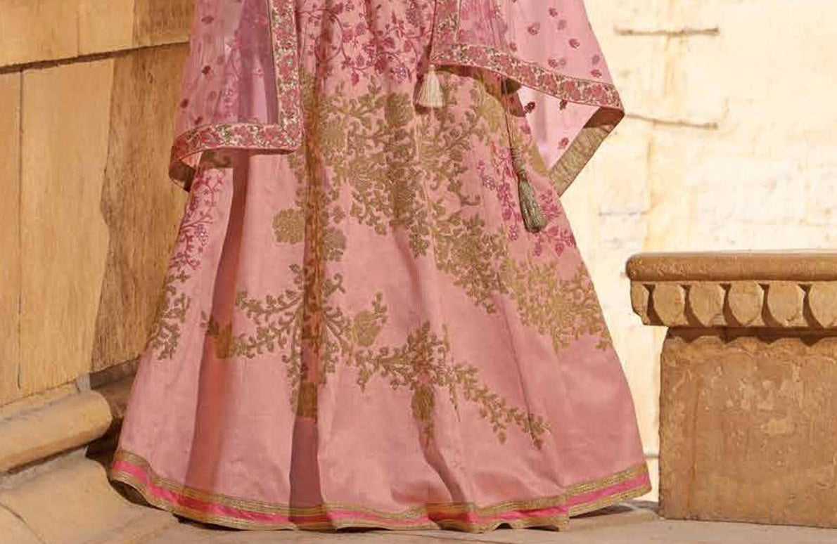 Laxmipati Lehenga LH-050 Pink Paradise