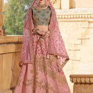 Laxmipati Lehenga LH-050 Pink Paradise