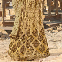 Laxmipati LH-057 Regal Gold Lehenga