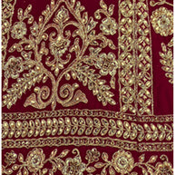 Laxmipati LH-103 Crystal Maroon Lehenga