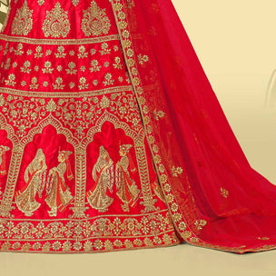 Laxmipati LH-071 Regal Red Lehenga