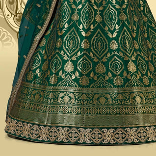 Laxmipati LH-073 Grace Green Lehenga