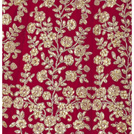 Laxmipati LH-077 Golden Red Lehenga