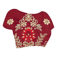 Laxmipati LH-080 Royal Maroon Lehenga