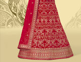 Laxmipati LH-086 Luxurious Red Lehenga