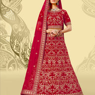 Laxmipati LH-086 Luxurious Red Lehenga