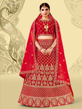 Laxmipati LH-088 Radiant Red Lehenga