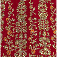 Laxmipati LH-094 Red Velvet Lehenga
