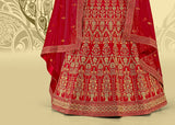 Laxmipati LH-099 Glow Red Lehenga