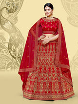 Laxmipati LH-098 Midnight Maroon Lehenga