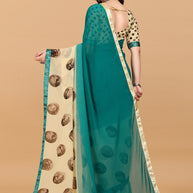 Laxmipati Meera 002 Georgette Firozi Saree