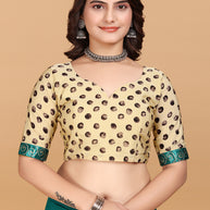 Laxmipati Meera 002 Georgette Firozi Saree