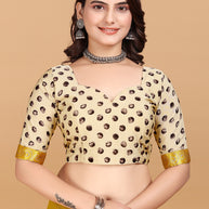 Laxmipati Meera 005 Georgette Mustard Saree